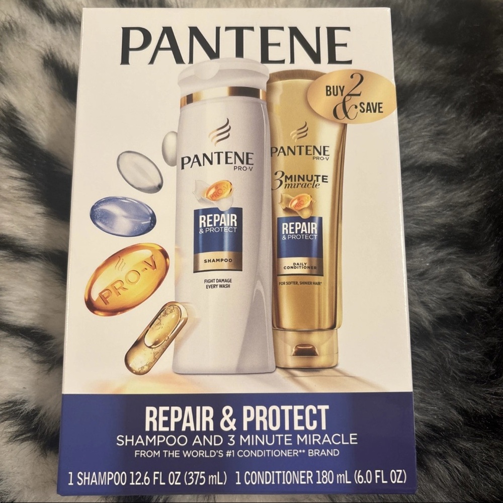 Repair & Protect Shampoo and Conditioner Set - White and Gold